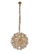 Lampy sufitowe - Auhilon Clementi lampa wisząca 12-punktowa złota JD8323-12 GOLD - miniaturka - grafika 1