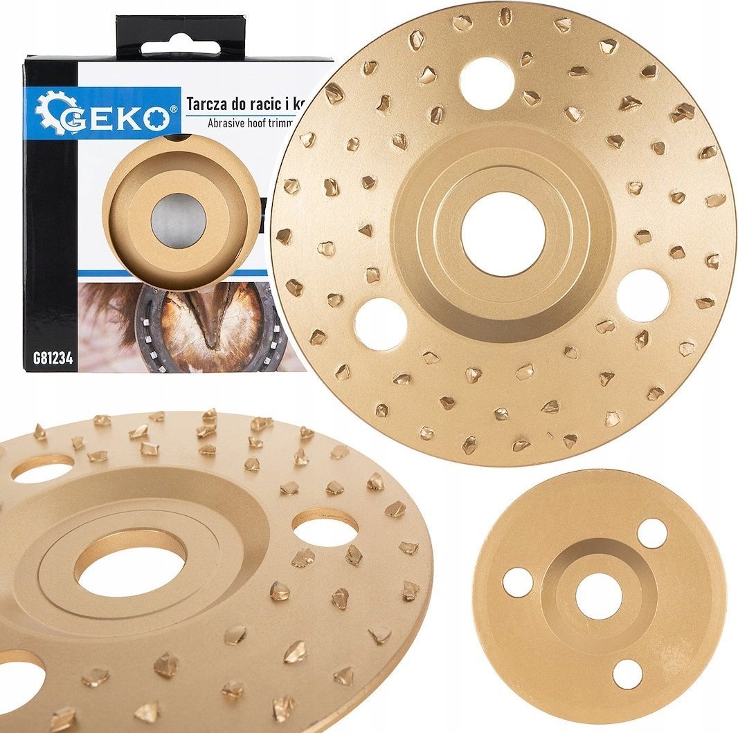 Geko Tarcza do korekcji racic i kopyt 125mm – średnioziarnista 50