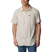 Koszule męskie - Męska koszula z krótkim rękawem Columbia Silver Ridge Utility Short Sleeve dark stone - S - miniaturka - grafika 1