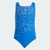 Stroje kąpielowe dla dziewczynek - Kostium kąpielowy Glitter V-back Swimsuit Kids - Adidas - miniaturka - grafika 1