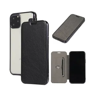 Etui Electro Book Cover kompatybilne z iPhone 7 Plus Etui Wallet Etui ochronne Etui ochronne Czarne - Etui i futerały do telefonów - miniaturka - grafika 1