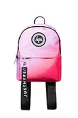 Plecaki - hype Mini plecak unisex różowy FADE Crest, różowy, Jeden rozmiar, Casual - miniaturka - grafika 1