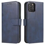 Etui i futerały do telefonów - Hurtel Case elegancki futerał etui pokrowiec z klapką i funkcją podstawki Samsung Galaxy A03s (166,5) niebieski - miniaturka - grafika 1