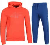 Dresy męskie - 4F MÄSKI DRES BAWEĹNA KOMPLET BLUZA SPODNIE / rozm XL - miniaturka - grafika 1