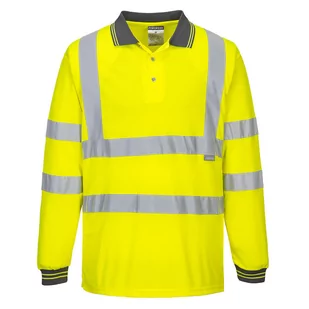 Koszulka ostrzegawcza polo PORTWEST Żółty 5XL - Odzież robocza - miniaturka - grafika 1