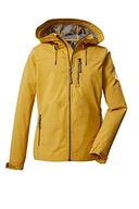 Kurtki damskie - G.I.G.A. DX Damska kurtka softshell / kurtka outdoorowa z kapturem GS 97 WMN SFTSHLL JCKT, 40, żółty (wypalony) 38392-000 - miniaturka - grafika 1