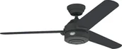 Wentylatory sufitowe - Wentylator sufitowy Carera 132 cm grafitowy z cięgnem - miniaturka - grafika 1