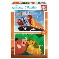 Puzzle - Educa König Leon 2 puzzle dziecięce 48 części od 4 roku życia (18629) 18629 - miniaturka - grafika 1