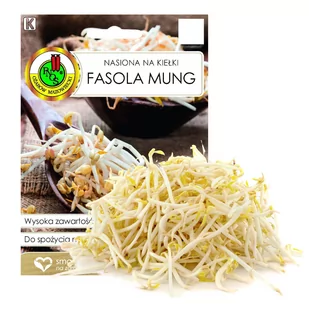 FASOLA MUNG NASIONA NA KIEŁKI BEZ GMO 50g - Nasiona i cebule - miniaturka - grafika 1