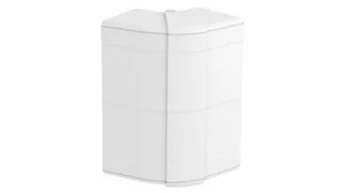 OBO Bettermann Naroże zewnętrzne ruchome RAPID 45-2 140x88x88 GK-AH53130RW białe 6113230 6113230 - Kanały kablowe - miniaturka - grafika 1