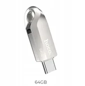 Pendrive - HOCO pendrive USB A + USB C UD8 64GB USB3.0 - miniaturka - grafika 1