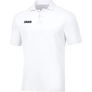 JAKO Jako Base Polos męska koszulka polo biała, S 6365 - Koszulki męskie - miniaturka - grafika 1