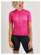 Koszulki sportowe damskie - Craft Koszulka kolarska "Summit" w kolorze różowym - miniaturka - grafika 1