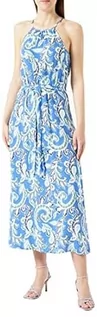 Sukienki - ONLY Damska sukienka maxi Onlnova Life S/L Joy Long Dress AOP PTM, Dazzling Blue/Aop: 440 Soft Boho, 46 - grafika 1