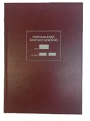 Książki medyczne - Nieprzypisany Druki Typograf Dziennik zajęć świetlicy szkolnej A4/11 godzinny/MEN VII/6 (oprawa introligatorska) 02210 TYPX0148 - miniaturka - grafika 1