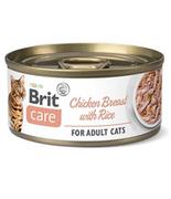 Mokra karma dla kotów - Brit Care Kot Care Cat Chicken Breast with rice Mokra karma z piersią kurczaka i ryżem 70g - miniaturka - grafika 1