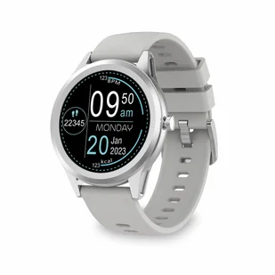 KSIX Globe w kolorze srebrnym - Smartwatch - miniaturka - grafika 1
