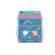 Worki na buty - Worek szkolny Peppa Pig PP17044 - miniaturka - grafika 1