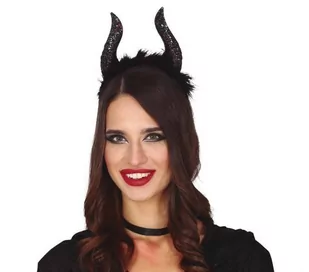 Rogi Diaboliny Na Opasce Brokat - Dodatki do strojów karnawałowych - miniaturka - grafika 1