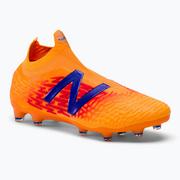Piłka nożna - Buty piłkarskie męskie New Balance Tekela V3+ Pro FG impulse/vibrant orange - miniaturka - grafika 1