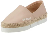 Espadryle damskie - Love Moschino Damskie espadryle japonki kierowcy, Rosa, 37 eu - miniaturka - grafika 1