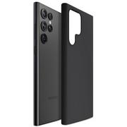 Etui i futerały do telefonów - Etui 3MK Silicone Case do Samsung Galaxy S24 Ultra Czarny - miniaturka - grafika 1