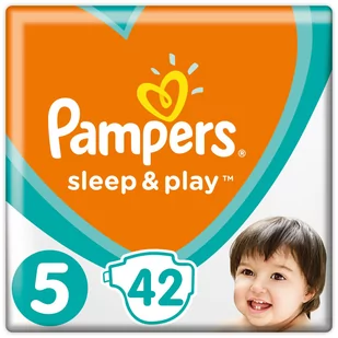 Pampers Sleep&Play Pieluchy rozmiar 5 Junior 11-16 kg 42 szt. - Pieluchy - miniaturka - grafika 1