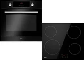 Zestawy AGD - Zestaw Amica Piekarnik elektryczny EB7541DB FINE + Płyta indukcyjna PI6501  ! - miniaturka - grafika 1