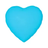 Balony i akcesoria - Balon foliowy Serce fluor niebieski 46cm - miniaturka - grafika 1