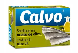 CALVO Sardynki w oliwie z oliwek - Konserwy i dania rybne - miniaturka - grafika 1