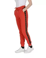 Spodnie damskie - 19V69 ITALIA Damskie spodnie kompresyjne, biało-czerwone, M, czerwony, M - miniaturka - grafika 1