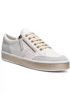 Sneakersy damskie - Geox Sneakersy D Leelu' E D94FFE 08522 C1000 Biały - grafika 1