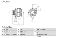 Alternatory - BOSCH Alternator 0 986 049 231 - miniaturka - grafika 1