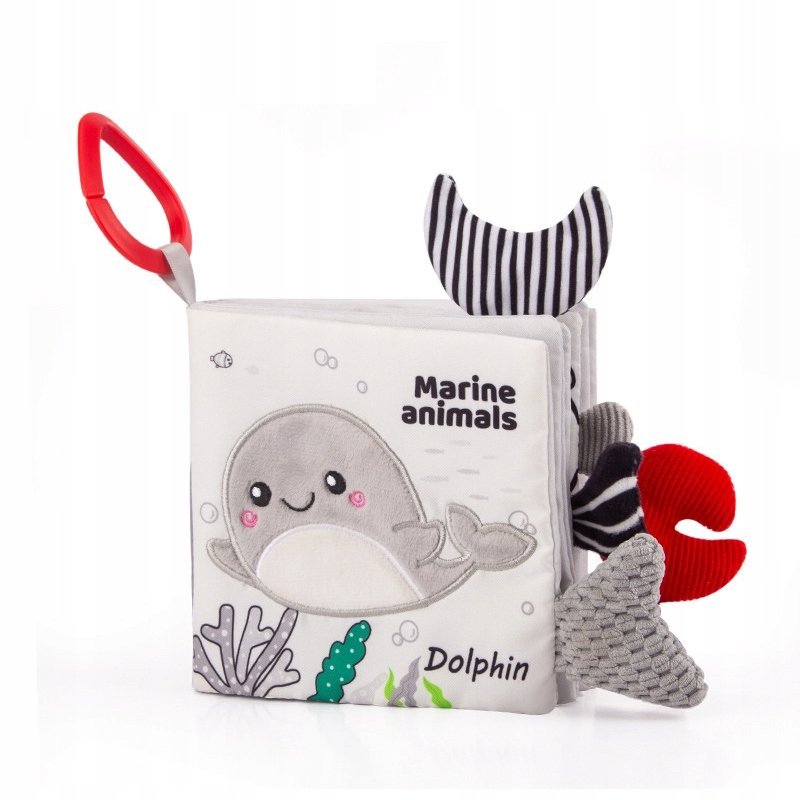 Książeczka sensoryczna Morskie Odkrycia - Plush&K