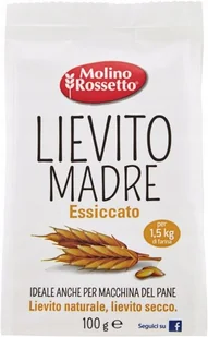 Lievito Madres Essiccato 100gr Molino Rossetti drożdże z mąką pszenną - Proszki do pieczenia, drożdże - miniaturka - grafika 1
