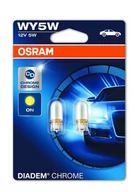 Żarówki samochodowe - OSRAM WY5W 12V 5W W2,1x9,5d DIADEM CHROME - miniaturka - grafika 1