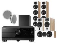 Kino domowe - Yamaha RX-A6A (czarny) + Diva 6 + 3 + 7 (dąb) + RD 280 + Basso 880 - miniaturka - grafika 1