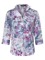 Koszule damskie - Franco Callegari - Bluzka damska łatwa w prasowaniu, niebieski|wielokolorowy|wyrazisty róż - miniaturka - grafika 1