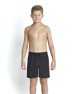 Speedo chłopcy logo Yoke Splice 15 cali Waters Boardshorts, czarny, S 8-09683B013S - Kąpielówki dla chłopców - miniaturka - grafika 1