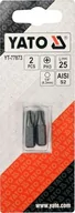 Bity - YATO KOŃCÓWKA 1/4"x25mm PH3 /2szt. - miniaturka - grafika 1