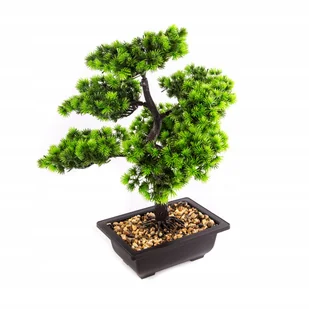 Duże Drzewko Bonsai Sztuczna Roślina 40Cm - Sztuczne kwiaty - miniaturka - grafika 1