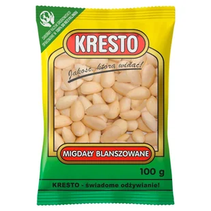VOG Migdały blanszowane Kresto 100 g - Ciasta i półprodukty do ciast - miniaturka - grafika 1