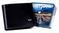 Portfele - Portfel męski skórzany RFID mały pojemny modny PETERSON na prezent - miniaturka - grafika 1
