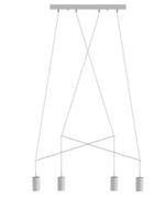 Lampy sufitowe - Nowodvorski LAMPA wisząca IMBRIA 9191 metalowa OPRAWA listwa zwis przewody kable tuby białe 9191 - miniaturka - grafika 1