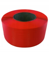 Taśmy klejące - Taśma PP 12060 200 2500 Czerwona - miniaturka - grafika 1