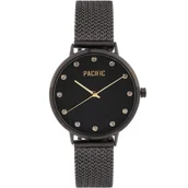 Zegarki męskie - Czarny damski zegarek PACIFIC X6175-10 - miniaturka - grafika 1