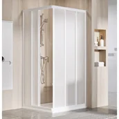 Kabiny prysznicowe - Ravak 15V701R211 Kabina prysznicowa naro$608na ASRV3-90 bia$609a styren Pearl 198 - miniaturka - grafika 1