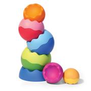 Zabawki sensoryczne - Fat Brain Toy Fat Brain Toy Kule Tobbles Neo Wieża dla malucha - miniaturka - grafika 1