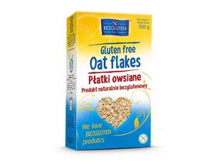Bezgluten Płatki owsiane bezglutenowe 300g - Zdrowa żywność - miniaturka - grafika 1