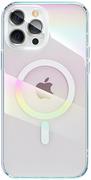 Etui i futerały do telefonów - Kingxbar Nebula Series etui pokrowiec do iPhone 13 Pro Max kolorowa gradientowa obudowa tęczowy przezroczysty - miniaturka - grafika 1